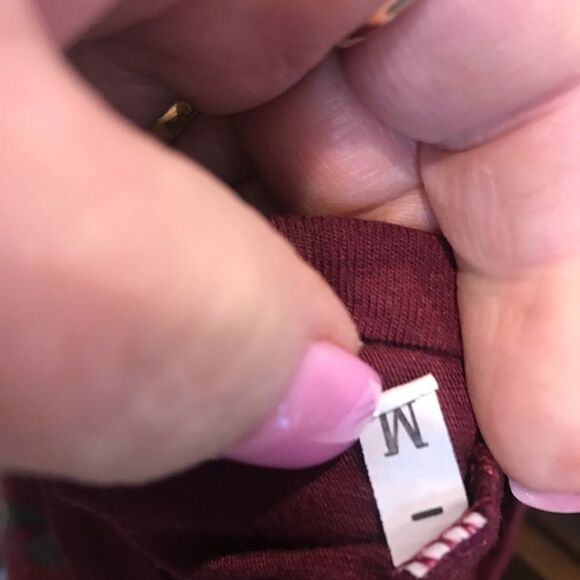 Unlisted Women's Maroon T-Shirt Size Medium - Picture 9 of 13